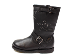 Petit by Sofie Schnoor winter boot black with stars and TEX